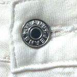 Pink Lily  5 Pocket Raw Hem Mid Rise Shorts White Size 28 / Medium Photo 2