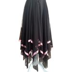 B. Smart Vintage  Whimsical Black and Pink Asymmetrical Hem Dress Photo 4