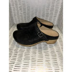 Dansko  Berry Black Burnished Nubuck‎ Women’s Size 36 US 5.5-6 NWOT Photo 1