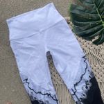 Alo Yoga Black & White Printed High Rise Athletic Leggings Size XS Photo 4