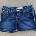 BKE Madison embellished embroidered jean shorts Size 26 Stye BK22115 Photo 0