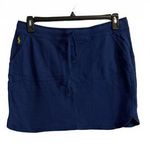 Ralph Lauren *Polo  Athletic Skirt Women's Size Large Tennis Bali Blue Photo 0