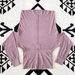 We The Free  Hazy Heart Off The Shoulder Thermal Top in Roan Rouge XS Photo 9