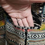 Berek Multicolpred Southwestern Jacquard Tapestry Blazer Size Medium Photo 1