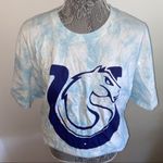 Hanes NFL Indianapolis Colts custom tie died graphic T-shirt Photo 4