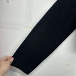 Wild Fable Women’s Cropped Sweater Size Medium Black White Bow Knit Long Sleeve Photo 11