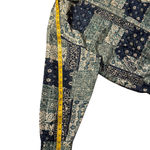 Oleg Cassini  vintage Sport Windbreaker Jacket Blue Silk & Nylon 2X. C40 Photo 2