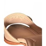 Valentino Women's Nude Leather Heeled Sandals, Size 36 Gold Photo 4