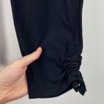 Sweaty Betty  Sz Medium Vinyasa Yoga Capri Leggings Ruched Hem Rolldown Waistband Photo 4