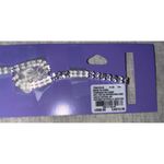 Silver Rhinestone Star Choker Necklace Dangle Charm Jewelry Photo 3