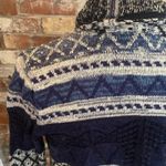 Forever 21 Blue an White Striped Pattern Open Cardigan Size S Photo 4