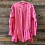 We The Free Free People Freya Poplin Top in Pink Size Small NWT Photo 6