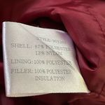 WOMENS FORECASTER BOSTON‎ RED COAT sz large Photo 11