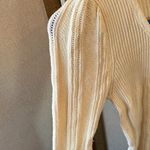 Decree  Cream Knit Sweater large Photo 8