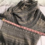 Free People  Fair Isle wool blend cow neck sweater size XS Photo 7