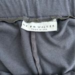 Bryn Walker  Blue Grey Bamboo Cotton High Rise Wide Leg Crop Pull On Pants M Photo 4