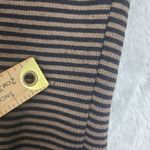 Pom Pom Frank Owen Vintage Sweater Wool Leather‎ Batwing Sleeve Brown Black Sz S Photo 9