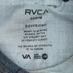 RVCA  Denim High rise boyfriend Distressed Jean Shorts 100% cotton size 28 NEW #7 Photo 8