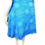 Womens TRANQUILITY Blue Small Fit and Flare Skirt Photo 3