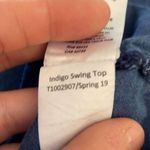 Toad & Co  Indigo Swing Short Sleeve Top Women’s Size Medium / Organic Cotton Photo 6