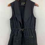 Lysse Womens Black Sleeveless Vest Jacket M Photo 0