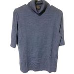 Pendleton  Women’s Size Medium Blue Merino Wool Short Sleeve Cowl Neck NEW Photo 0