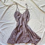 Victoria's Secret victoria’s secret vintage from the 90’s grey purple 100% silk slip dress Photo 3