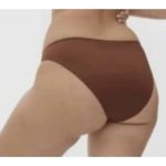 Everlane ReNew Nyle Low-Rise Bikini Bottom Brown XXL NWT Sustainable Swim Photo 1