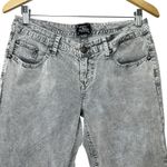 EXPRESS ReRock for  Womens Gray Acid Wash Corduroy‎ Pants Skinny Jeans Sz 8 Photo 2