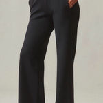 American Giant Womens Ponte Straight Pant Black Pull On 10 minimalist Photo 0