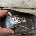 Salvatore Ferragamo Ferragamo peep toe sling back mirror heels Photo 3