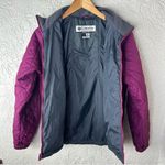 Columbia Quilted Purple Interchange Zip Up Coat Size M Photo 9