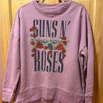 Guns N' Roses Licensed Band Sweatshirt Size M pink Size M Photo 0