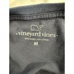Vineyard Vines  Football Long Sleeve T-shirt Size M Blue Crew Neck Logo Whale Photo 3