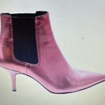 Vince Camuto Metallic Rose Gold Ankle Boots Photo 0