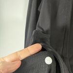 Lululemon  Extra Mile Long Sleeve Hoodie Black Thumbholes Stretch Run Womens XS Photo 4