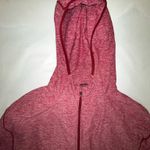 Lululemon  surge warm full zip hoodie jacket size Medium heathered dark sport red Photo 6