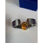 National Geographic  Cloisonné Floral Bangle Watch Blue Enamel‎ Design Untested Photo 5