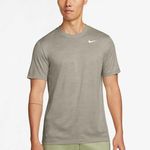 Nike Gray Short Sleeve Tee Performance Comfort Photo 0