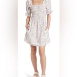 Levi's Dress Womens Cloud Dancer Verenne Off Shoulder Cotton Mini Photo 1