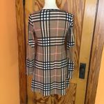 Feminine plaid mini sweater dress Photo 8