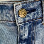 Urban Outfitters BDG Distressed Blue Denim Raw Hem Jean Mini Skirt W-402 Size XS Photo 2