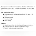 Lululemon Women’s  Slim Fit Above Knee Dress Artifact Tan Brown Size 4 Photo 4