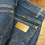 Wrangler Vintage  Women’s Cowboy Cut Slim Fit Jeans 13MWZ Size 12R Dark Wash Photo 3