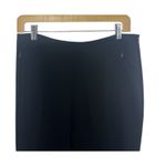 Akris Black Women's Pants 8 Wool High Rise Career Quiet Luxury Trousers Work Photo 1