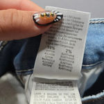 Mother Superior Insider Crop Step Fray Jeans Size: 28 Blue Photo 9