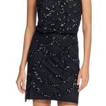 Aidan Mattox Beaded Flapper Cocktail Dress – Black Size 4 Photo 0