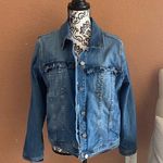 FOR THE REPUBLIC Blue Jean jacket size L Photo 0