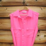 Amanda Uprichard  Edith Mini Dress Hot Pink Photo 4