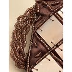 Mad Bags Natural Horn & Sea Shell Mini Clutch Wristlet Brown Photo 6